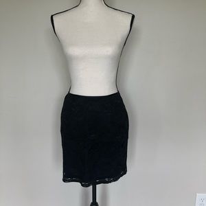 Lace mini skirt from The Limited